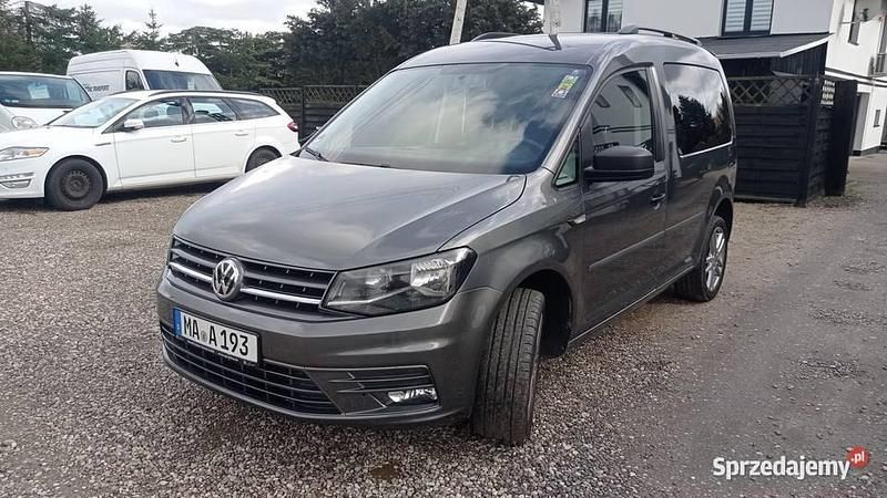 Beżowy Używany 2016 VW Caddy Minivan | 47 900 zł (Uczciwa cena) - Obraz 1/4