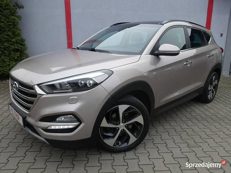 Grafitowy Używany 2016 Hyundai Tucson SUV | 62 900 zł (Uczciwa cena) - Obraz 1/4