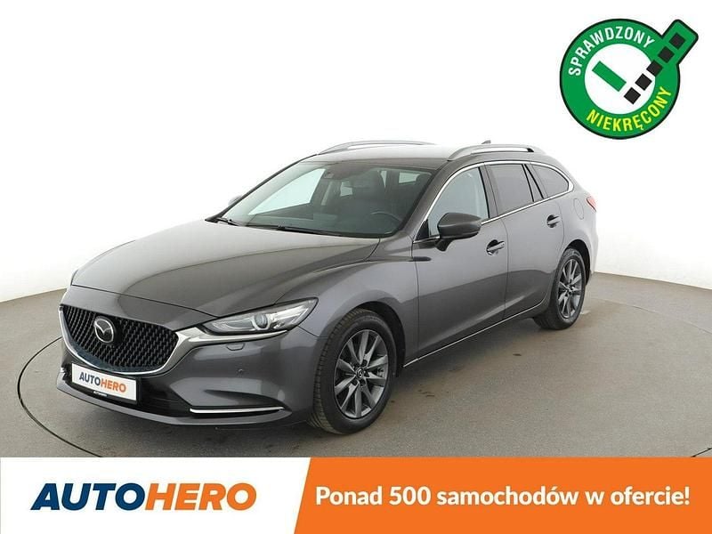 Szary Używany 2021 Mazda 6 Kombi | 84 900 zł (Uczciwa cena) - Obraz 1/3