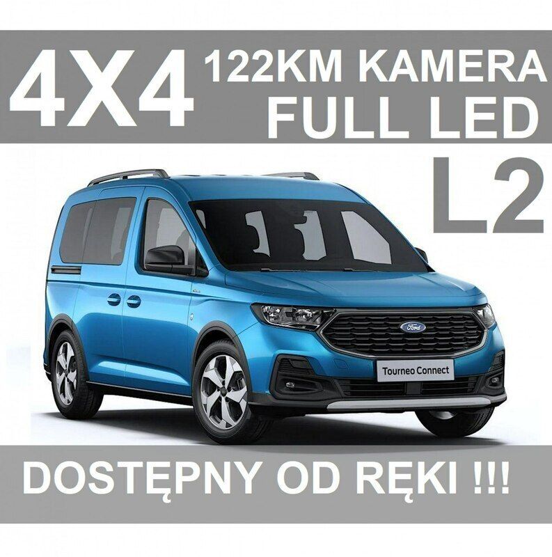 Niebieski Nowe 2024 Ford Tourneo Connect Minivan | 160 900 zł (Dobra cena) - Obraz 1/4