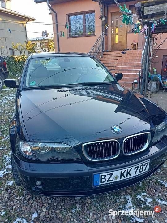 Używany BMW 320 2002 Czarny Sedan/Limuzyna