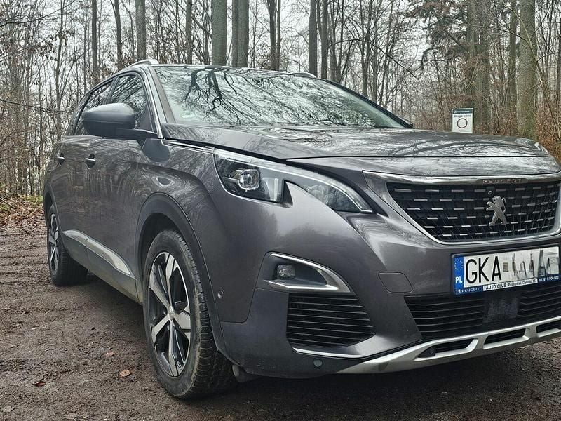 Szary Używany 2018 Peugeot 5008 SUV | 56 700 zł (Dobra cena) - Obraz 1/4