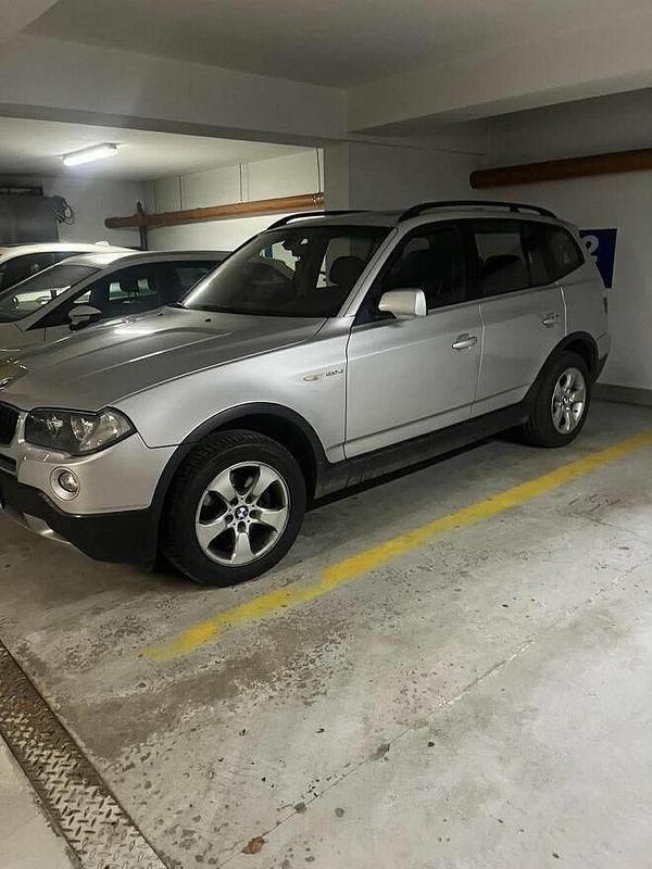 Srebrny Używany 2008 BMW X3 SUV | 25 900 zł (Uczciwa cena) - Obraz 1/4