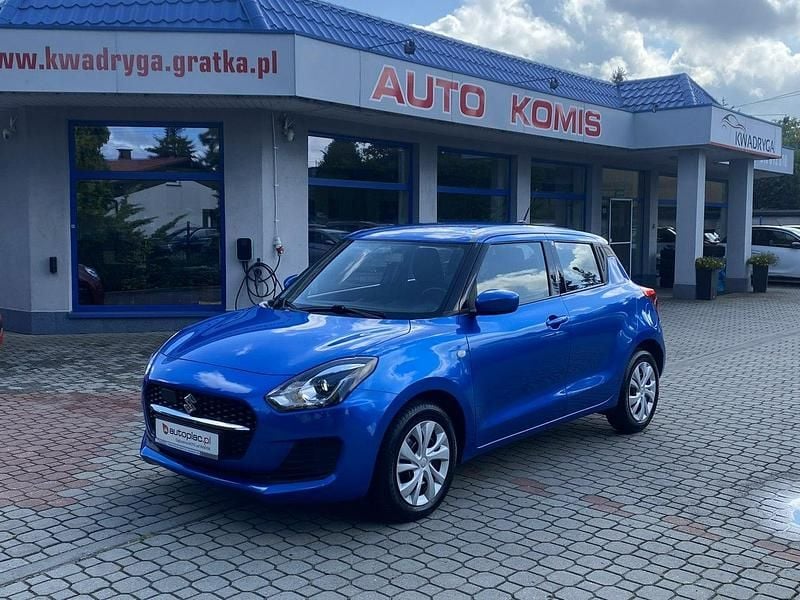Niebieski Używany 2021 Suzuki Swift Hatchback | 49 900 zł (Uczciwa cena) - Obraz 1/4