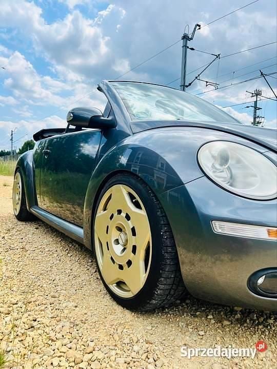 Grafitowy Używany 2006 VW Beetle Kabriolet | 22 000 zł - Obraz 1/4