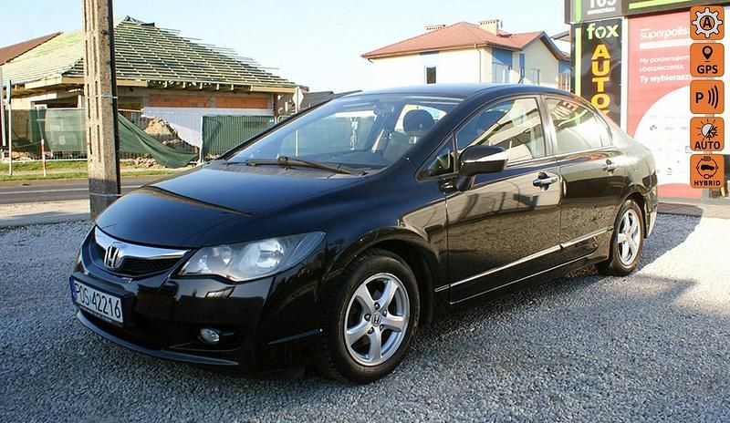 Czarny Używany 2011 Honda Civic Sedan/Limuzyna | 16 900 zł - Obraz 1/4