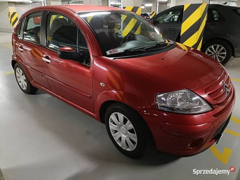 Bordowy Używany 2008 Citroën C3 Exclusive Hatchback | 4900 zł (Dobra cena) - Obraz 1/4