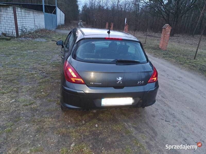 Srebrny Używany 2009 Peugeot 308 Hatchback | 10 000 zł (Dość drogi) - Obraz 1/4