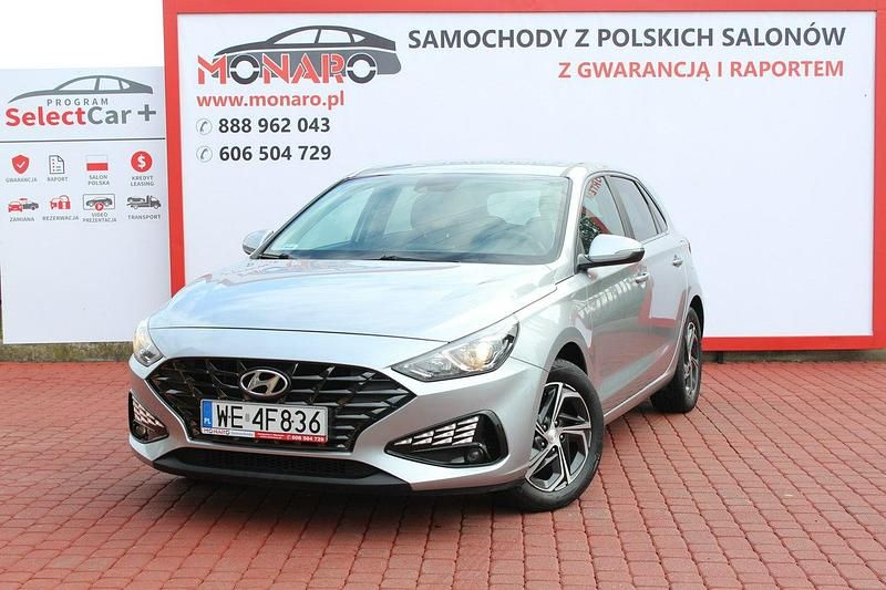 Srebrny Używany 2021 Hyundai i30 Comfort Hatchback | 51 900 zł (Uczciwa cena) - Obraz 1/4