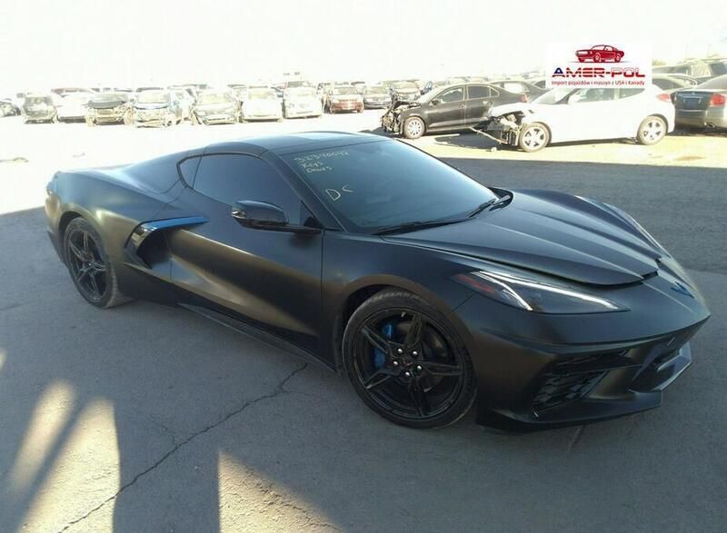 Czarny Używany 2021 Chevrolet Corvette Coupe | 270 000 zł - Obraz 1/4