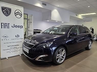 Niebieski Używany 2014 Peugeot 308 Allure Kombi | 44 900 zł (Drogi) - Obraz 1/4