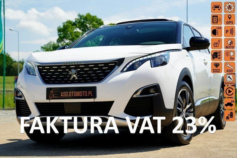 Biały (metalik) Używany 2018 Peugeot 5008 Minivan | 88 373 zł (Drogi) - Obraz 1/4
