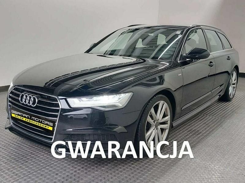 Czarny Używany 2018 Audi A6 S-Line Kombi | 84 900 zł (Uczciwa cena) - Obraz 1/4