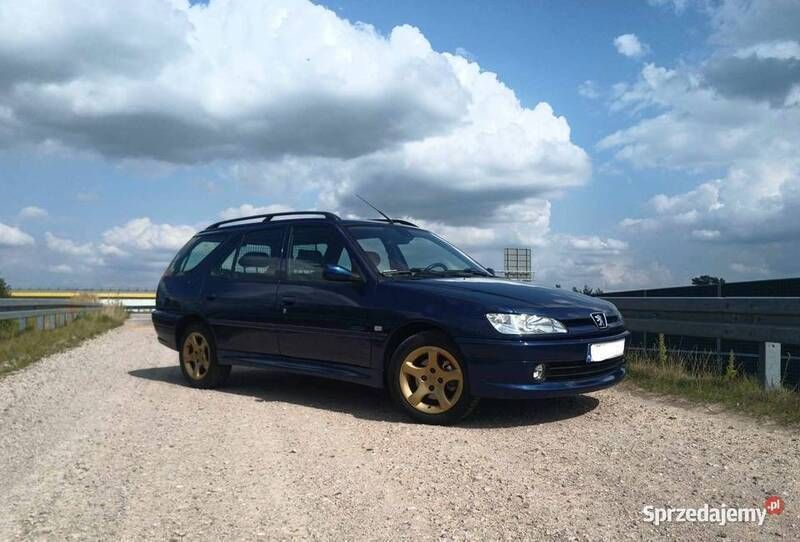 Granatowy Używany 1999 Peugeot 306 Kombi | 12 500 zł - Obraz 1/4