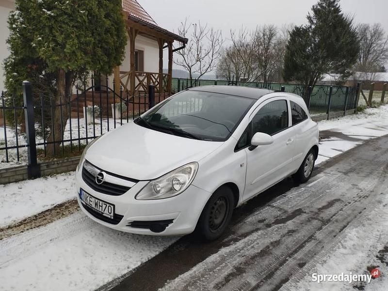 Biały Używany 2007 Opel Corsa | 6000 zł - Obraz 1/4