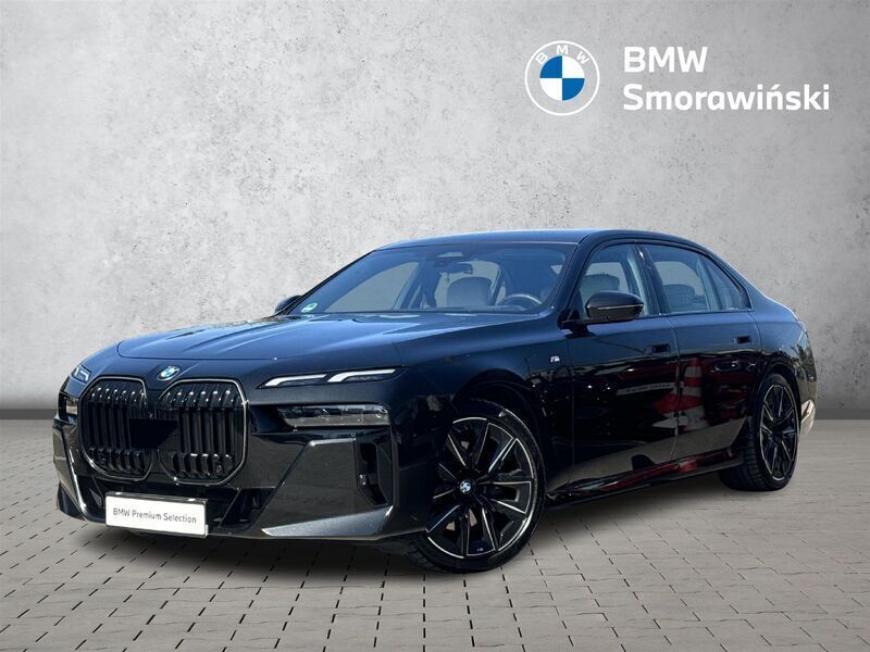 Czarny szafir metalizowany Używany 2024 BMW 740 Shadowline Sedan/Limuzyna | 499 900 zł - Obraz 1/3