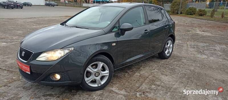 Grafitowy Używany 2009 Seat Ibiza Hatchback | 17 400 zł (Uczciwa cena) - Obraz 1/4