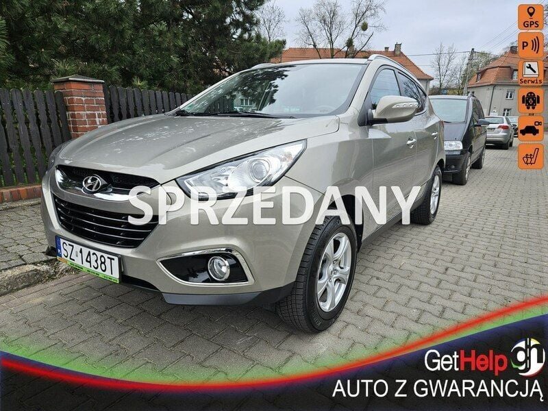 Beżowy Używany 2010 Hyundai ix35 SUV | 38 900 zł (Uczciwa cena) - Obraz 1/4