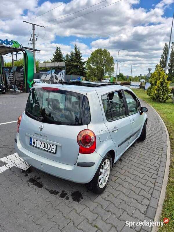 Używany Renault Modus 2005 Srebrny Minivan