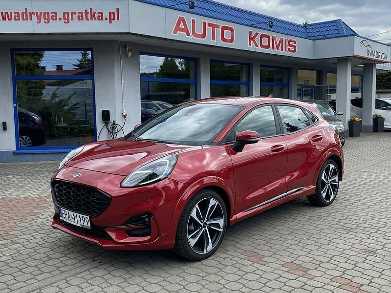 Czerwony Używany 2020 Ford Puma ST-Line SUV | 67 900 zł - Obraz 1/4