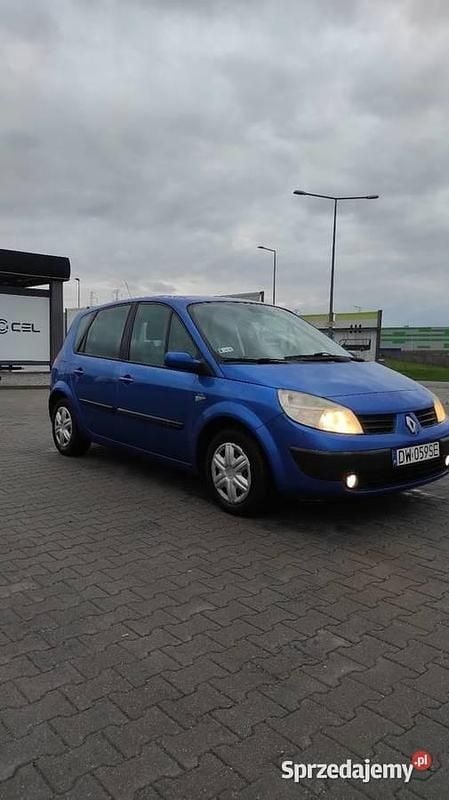 Niebieski Używany 2006 Renault Scénic II Minivan | 2970 zł (Dobra cena) - Obraz 1/4