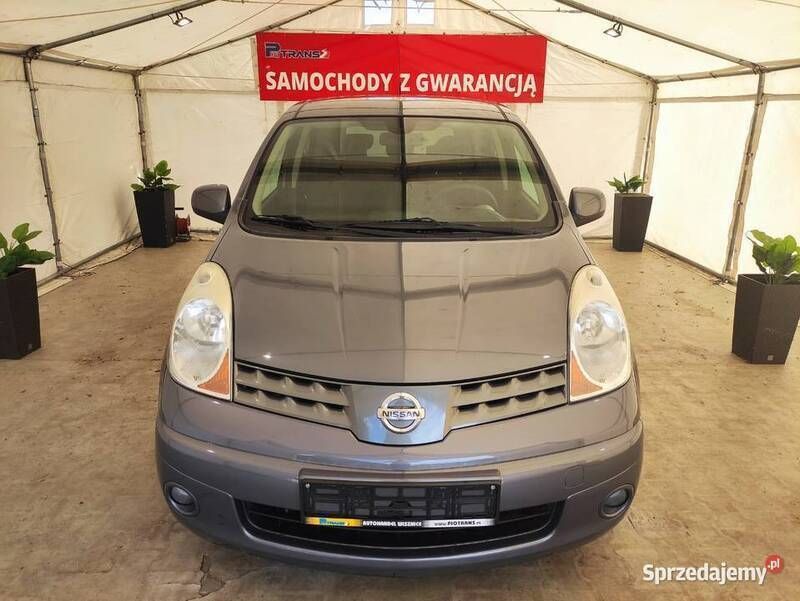 Szary Używany 2009 Nissan Note Minivan | 14 900 zł (Drogi) - Obraz 1/4