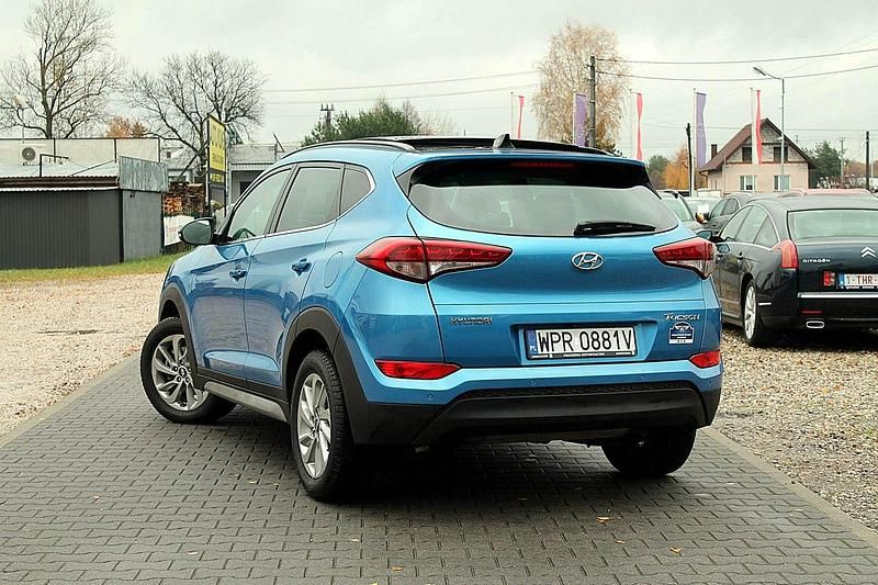 Używany Hyundai Tucson 140 KM (102 kW) 2017 Niebieski (metalik) SUV