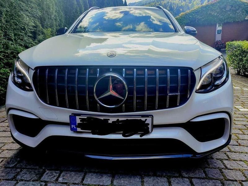 Biały Używany 2019 Mercedes GLC43 AMG AMG SUV | 181 000 zł - Obraz 1/4