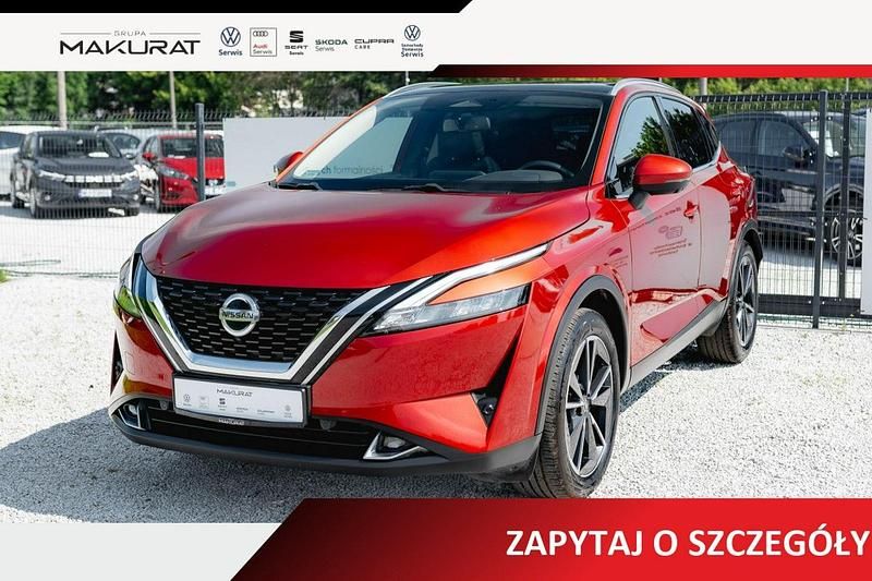 Czerwony Używany 2021 Nissan Qashqai N-Connecta SUV | 85 700 zł (Dobra cena) - Obraz 1/4