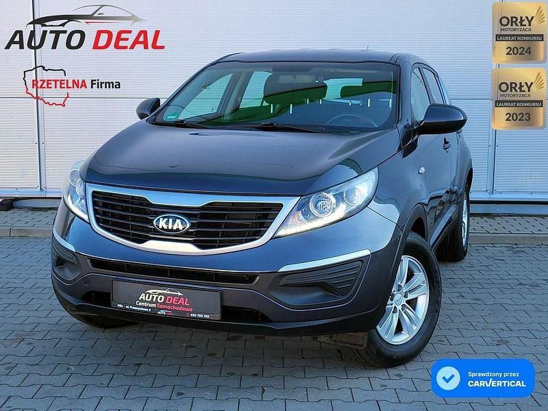 Szary Używany 2013 Kia Sportage 2 SUV | 39 700 zł (Dobra cena) - Obraz 1/4