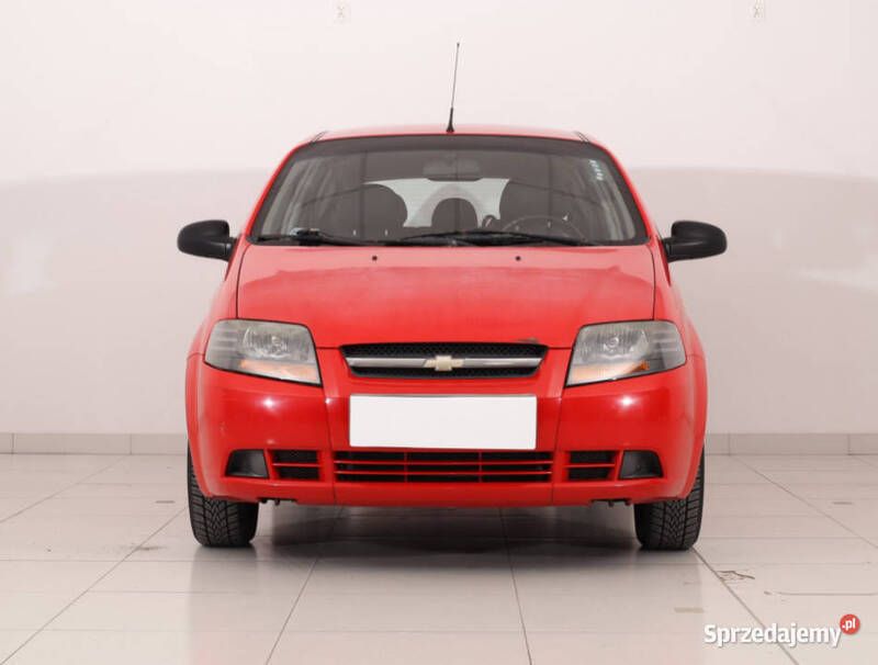Czerwony Używany 2007 Chevrolet Aveo Hatchback | 4999 zł (Uczciwa cena) - Obraz 1/4