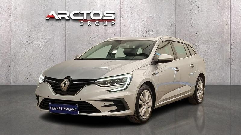 Srebrny (metalik) Używany 2021 Renault Mégane GrandTour Kombi | 45 300 zł (Uczciwa cena) - Obraz 1/4