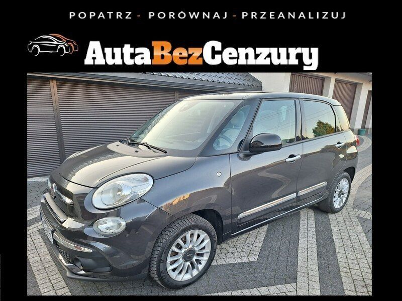 Czarny Używany 2018 Fiat 500L Urban Minivan | 51 300 zł (Dość drogi) - Obraz 1/4
