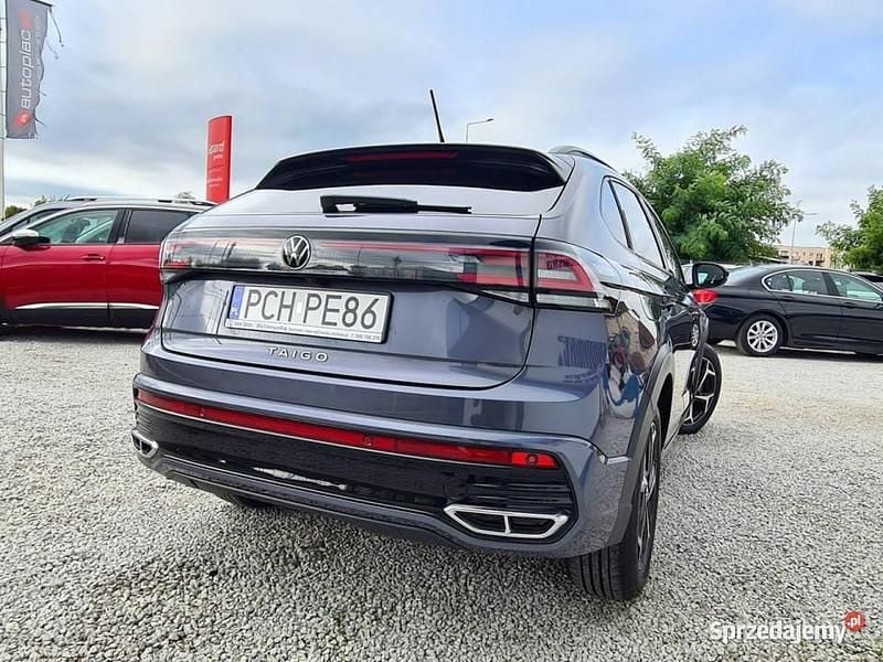 Grafitowy (metalik) Używany 2021 VW Taigo R-line SUV | 89 900 zł - Obraz 1/4