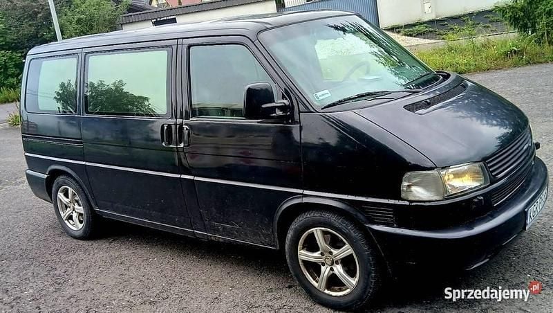 Czarny Używany 1998 VW T4 Van | 22 000 zł (Dobra cena) - Obraz 1/4