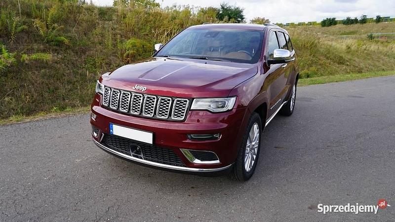 Bordowy Używany 2018 Jeep Grand Cherokee Summit SUV | 122 000 zł (Drogi) - Obraz 1/4