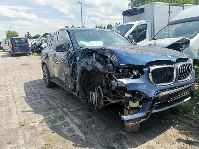 Niebieski Używany 2020 BMW X3 SUV | 83 499 zł - Obraz 1/4