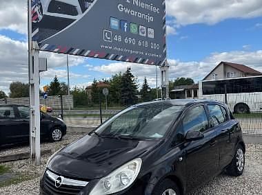 Czarny Używany 2007 Opel Corsa Hatchback | 16 500 zł - Obraz 1/4