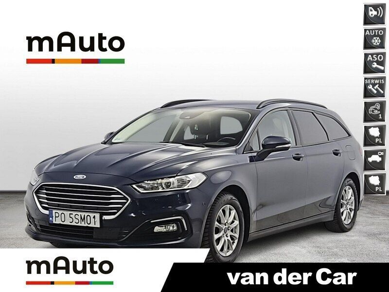Niebieski Używany 2020 Ford Mondeo Trend Kombi | 59 900 zł (Uczciwa cena) - Obraz 1/4