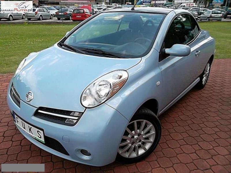 Sprzedany Nissan Micra 1,4i Cabrio Karm., używany 2006, km