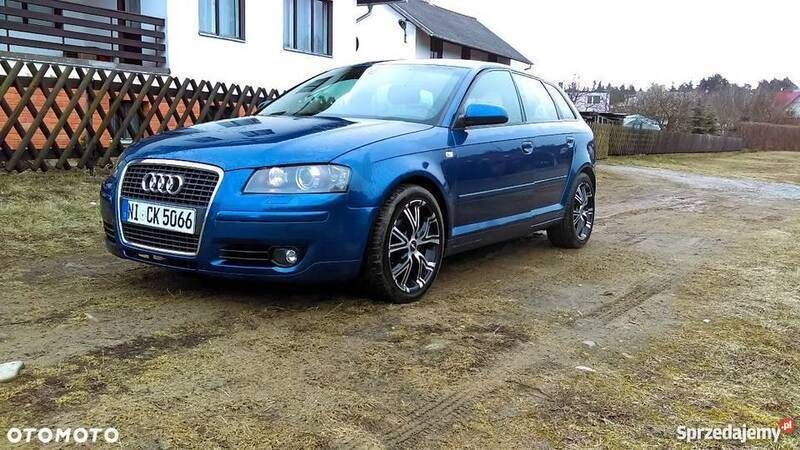 Używany Audi A3 S-Line 140 KM (102 kW) 2006 Niebieski Hatchback