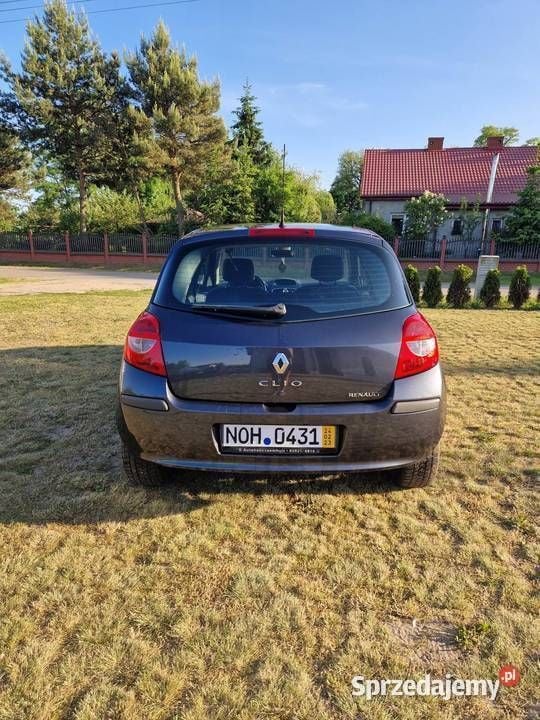 Używany Renault Clio III 88 KM (64 kW) 2006 Grafitowy Hatchback