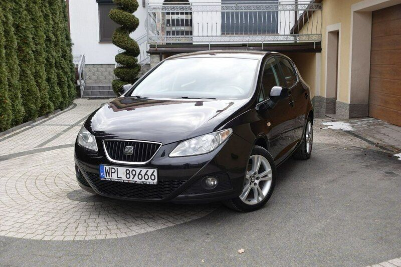 Czarny Używany 2009 Seat Ibiza Hatchback | 16 900 zł (Uczciwa cena) - Obraz 1/4