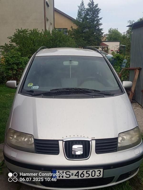 Srebrny Używany 2000 Seat Alhambra Minivan | 4200 zł (Dość drogi) - Obraz 1/4