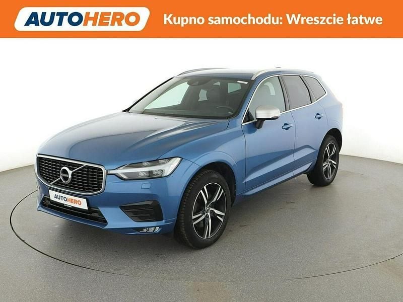Używany Volvo XC60 R-Design 250 KM (183 kW) 2019 Niebieski SUV
