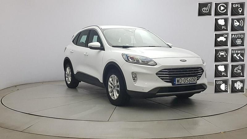 Biały Używany 2022 Ford Kuga Titanium SUV | 87 850 zł (Dość drogi) - Obraz 1/4