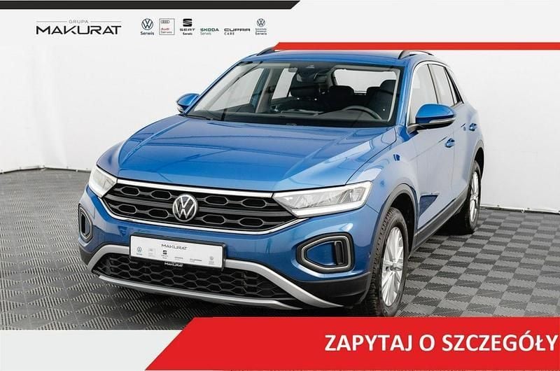 Niebieski (metalik) Używany 2022 VW T-Roc Life SUV | 89 850 zł (Super Cena) - Obraz 1/4