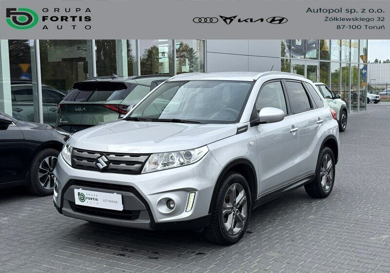 Srebrny Używany 2018 Suzuki Vitara SUV | 54 900 zł (Dobra cena) - Obraz 1/4
