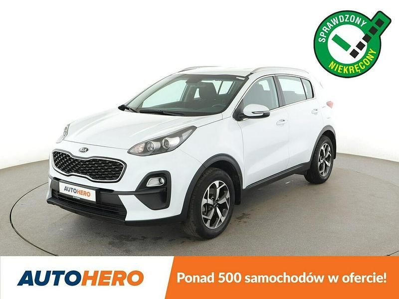 Biały Używany 2020 Kia Sportage SUV | 74 600 zł (Dobra cena) - Obraz 1/3