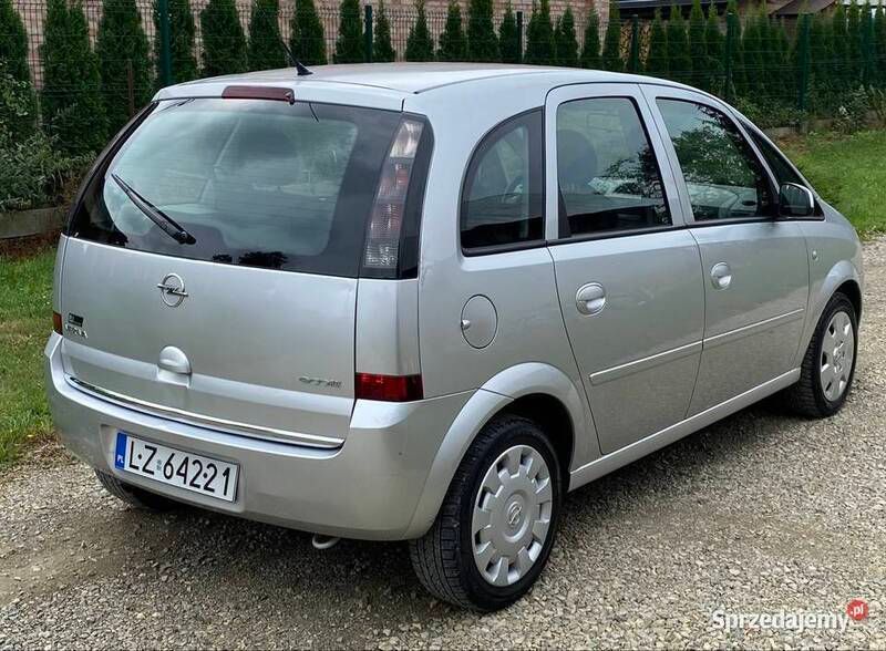 Srebrny Używany 2008 Opel Meriva Minivan | 7900 zł (Uczciwa cena) - Obraz 1/3